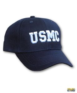 USMC Cap with Raised Lettering