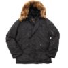 Black N-3B Cold Weather Parka