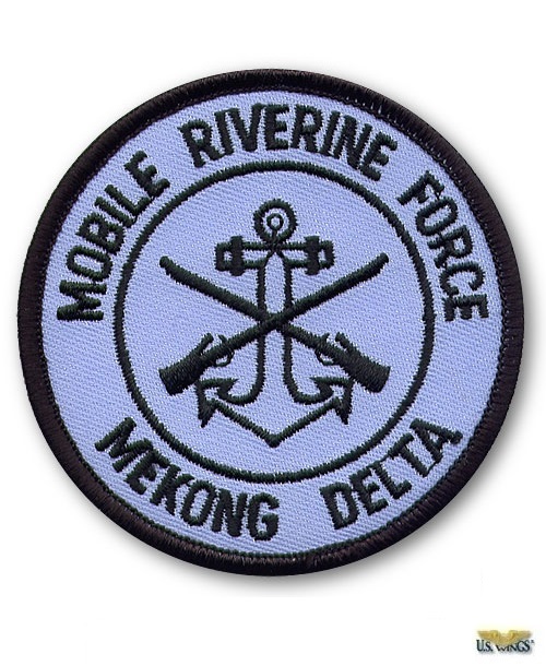 3rd Battalion 34th Field Artillery Patch Mobile Riverine Force Mekong Delta