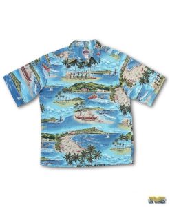 Waikiki Beach Aloha Shirt