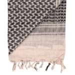 shemagh tactical scarf tan and black