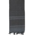 shemagh tactical scarf gray and black