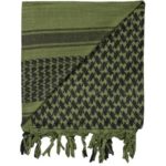 shemagh tactical scarf green and black