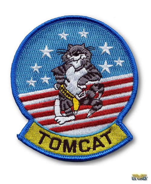 F-14 Tomcat Patch New Full Color Embroidered Hat Jacket Bag Coat 