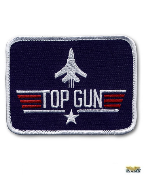 US Navy Rectangle Top Gun Patch