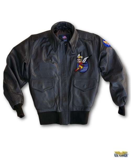 Women's WASP A-2 Jacket With Patches