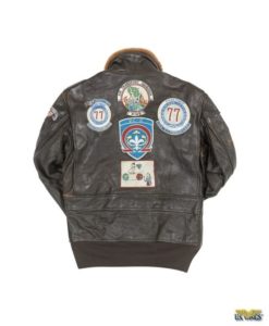 The Cockpit® USA Vintage Goatskin G-1 With Patches