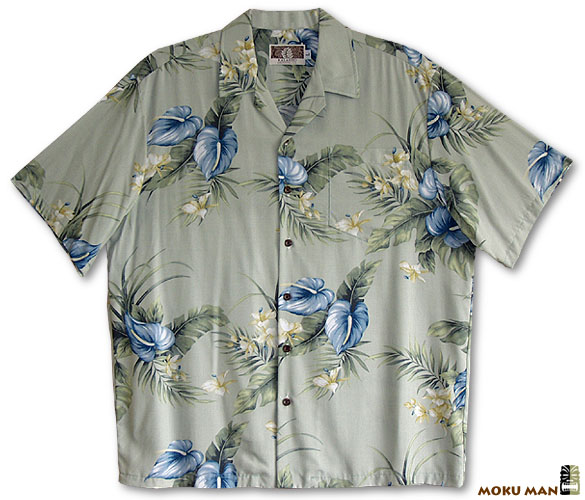 Anthurium Paradise Aloha Shirt