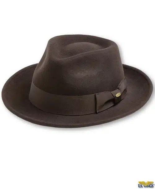 Crushable Wool Felt Fedora