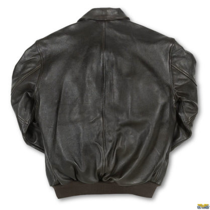 Kangaroo Leather Bomber Jacket