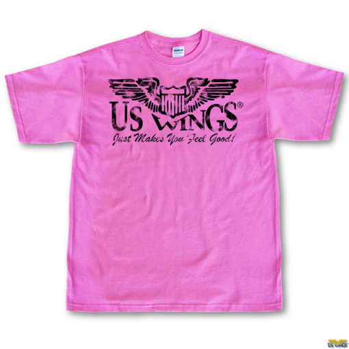 US Wings Vintage-style Just Feel Good T-Shirt - Image 6