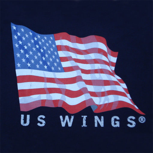 US Wings Kids US Flag T-Shirt - Image 2