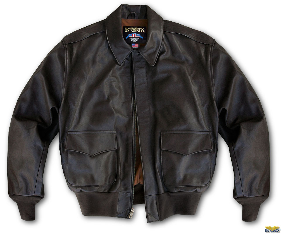 horsehide leather jacket - US Wings