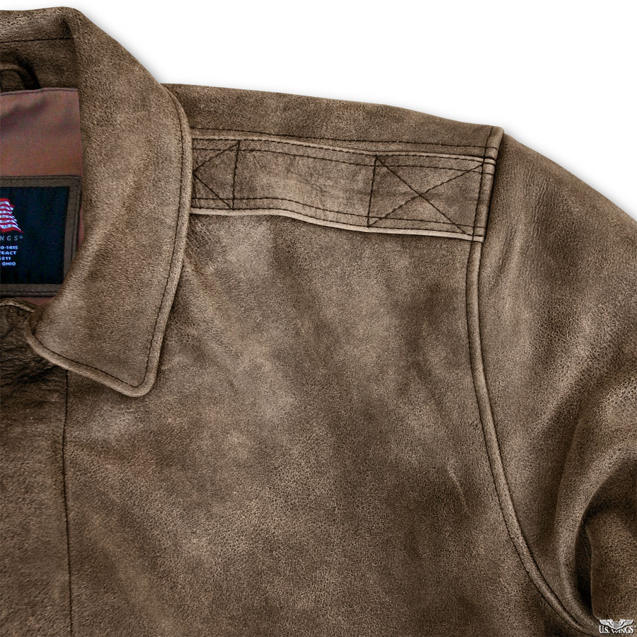 Us Wings Vintage Leather Er Jacket Modern A 2 Home