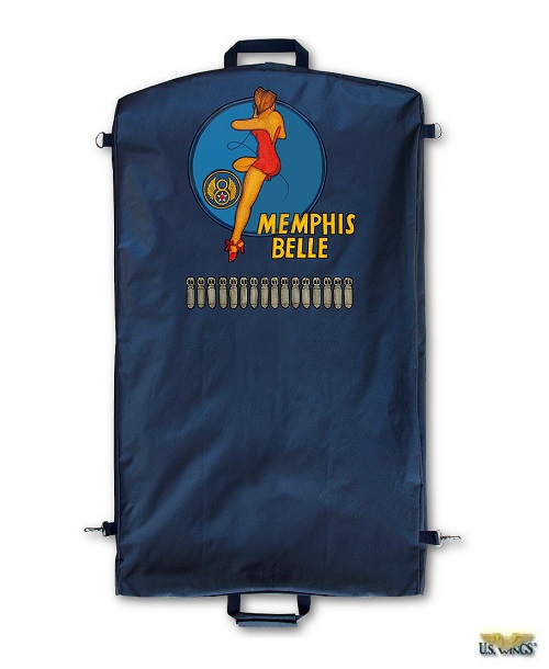Memphis Belle Nose Art Garment Bag