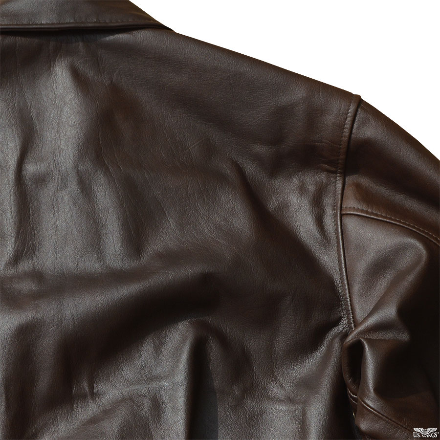 Kangaroo Leather Bomber Jacket