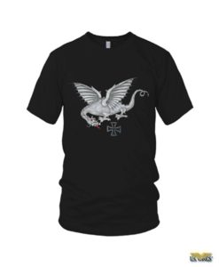 Iron Dragon WWII Bomber Nose Art T-Shirt