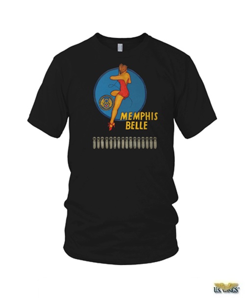 Memphis Belle Nose Art T Shirt