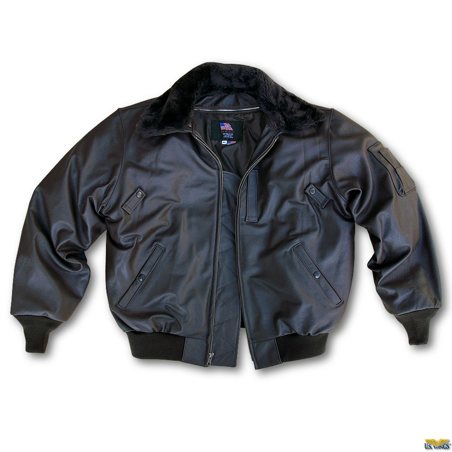 B 15 Italian Calfskin Flight Jacket Us Wings Italian Calfskin B 15 Jacket