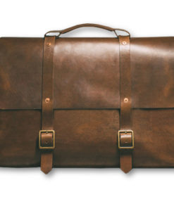 Satchel and Page Leather Briefcase