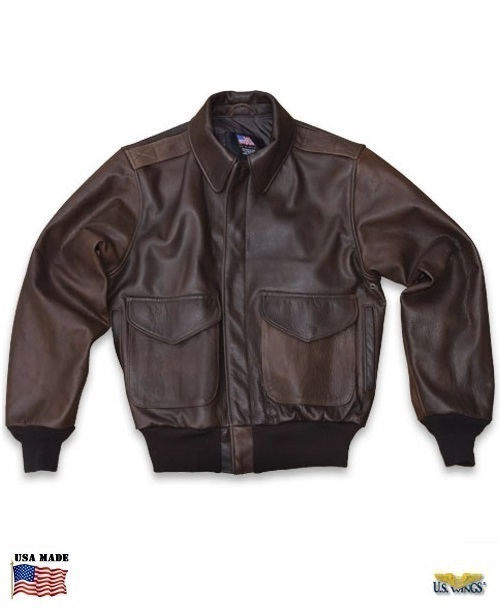 Signature Series Vintage Cowhide Modern A-2 Jacket