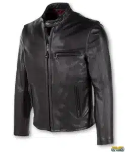 Aspidex Men's Vintage Custom Café Racer Waxed Leather Motorcycle Jacket – Soft Leather, CE Protection (Made In Pakistan)