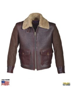 Schott® Men's 284 Combination Flight Jacket