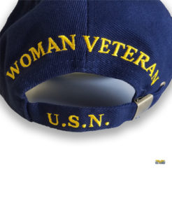 US Navy Woman Veteran Cap - US Wings