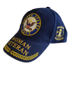 Embroidered Baseball Cap Military Woman Warrior Navy Veteran NEW 1 hat fit all 