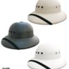 hard safari pith helmet