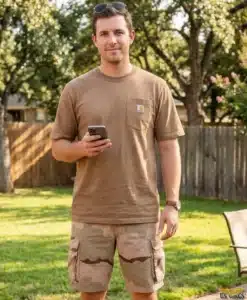Alternative view of Vintage Camo Paratrooper Cargo Shorts