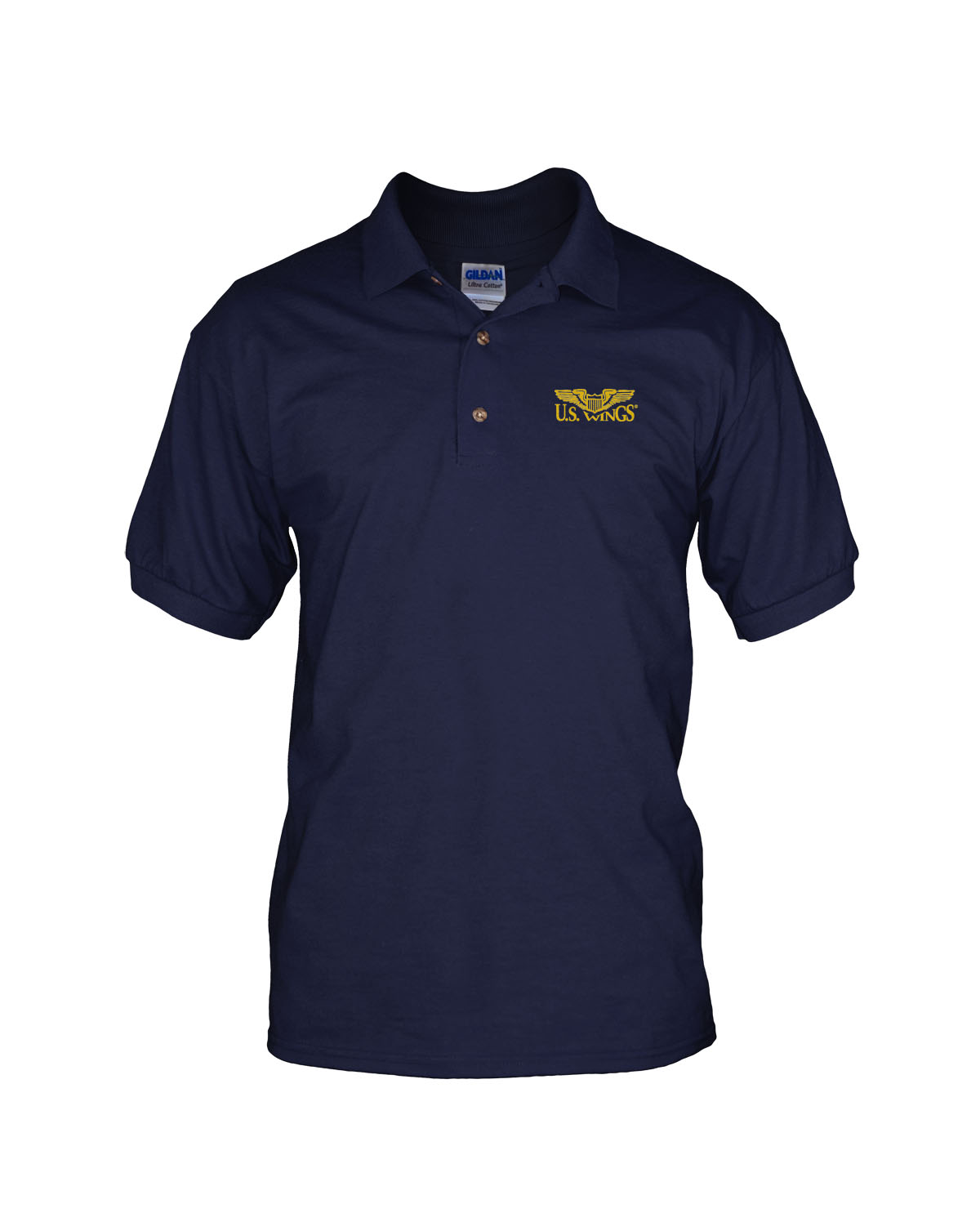 logo on polo shirt