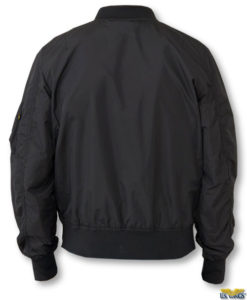 Alpha L-2B Blood chit Jacket black back