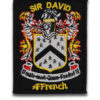 Sir David Ffrench Coat of Arms Patch