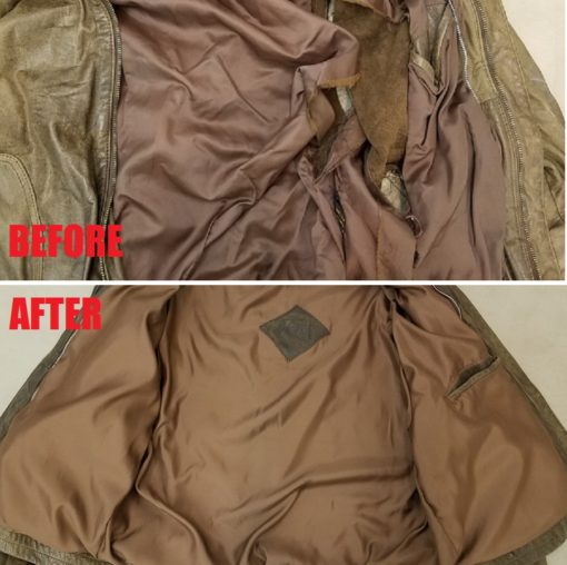 Jacket Repair Samples US Wings