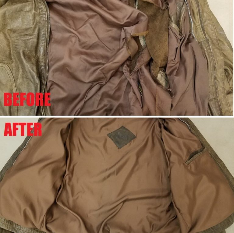 Jacket Repair Samples US Wings