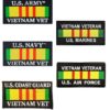 Vietnam Veteran Military Branch Patch