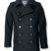 schott mens modern fit peacoat front