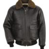 Schott® Wings of Gold Leather G-1 Bomber Jacket