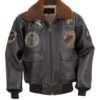 Wings of Gold G-1 Bomber Jacket with top Gun Patches