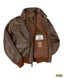 Cockpit® WWII Horsehide Leather A-2 Bomber Jacket