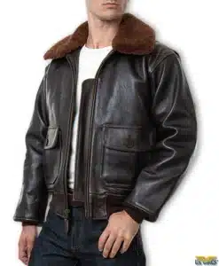 Schott® Wings of Gold Leather G-1 Bomber Jacket
