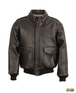 Schott® Antique Lambskin A-2 Flight Jacket - US Wings