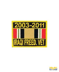 IRAQI FREEDOM VETERAN RIBBON PATCH