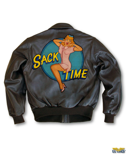 Nose Art Painting - Sack Time