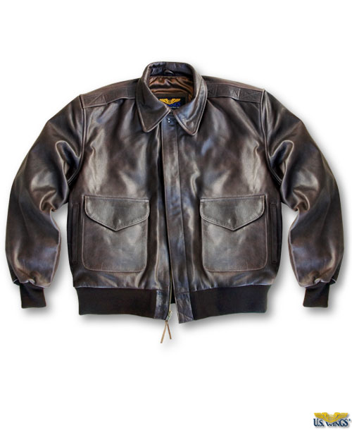 US A-2 LEATHER FLIGHT JACKET (2018 RUN)