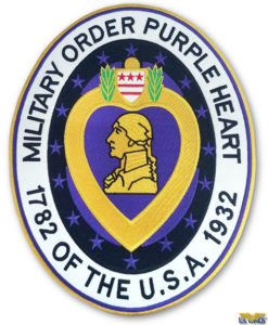 Purple Heart Oval Patch