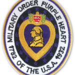 Oval Purple Heart Patch +$26.00