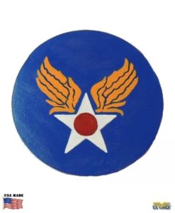 Hand Painted USAAF Leather Patch