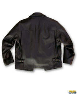 Signature Series Goatskin Indy-Style Adventurer Jacket back